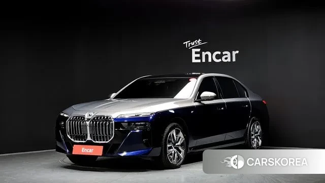 BMW i7 (G70) 2022 Синий из Кореи