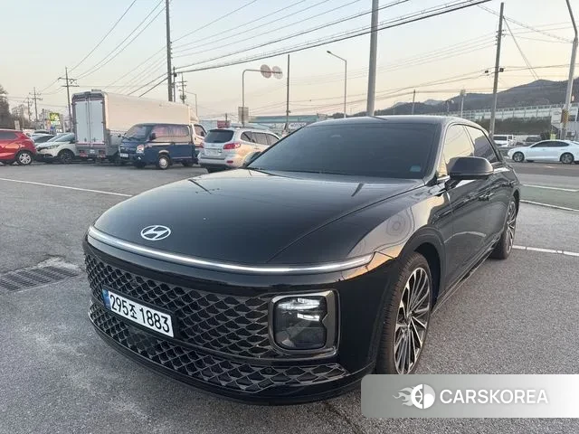 Hyundai Grandeur (GN7) 2024 Черный из Кореи