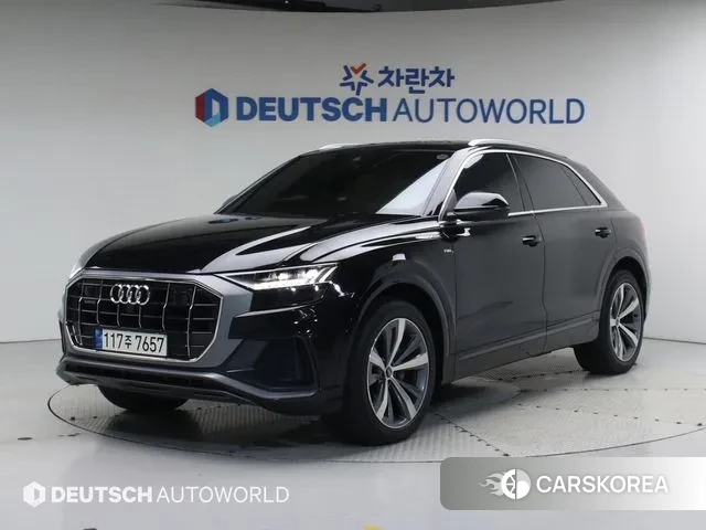 Audi Q8 (4M) 2021 Черный из Кореи