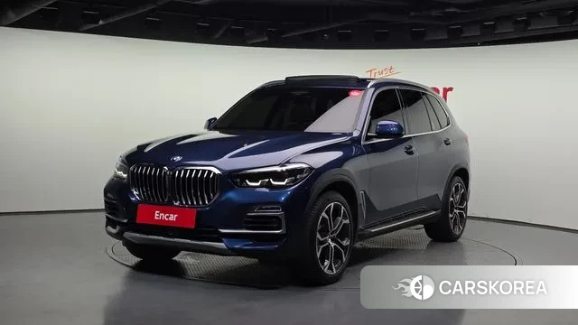 BMW X5 (G05) 2021 Синий из Кореи