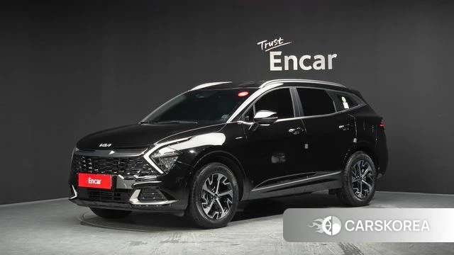 Kia Sportage 5th Generation Hybrid 2022 Черный из Кореи