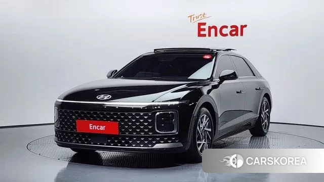 Hyundai Grandeur Hybrid (GN7) 2023 Черный из Кореи