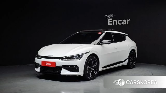 Kia EV6 2022 Белый из Кореи