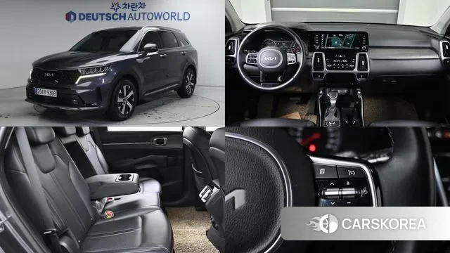 Kia Sorento 4th Generation 2022 Серый из Кореи