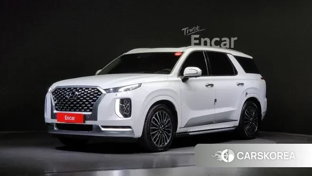 Hyundai Palisade 2021 Белый из Кореи