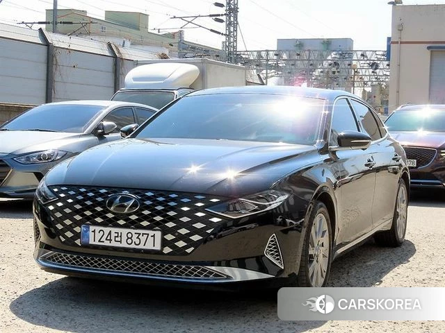 Hyundai The New Grandeur IG Hybrid 2021 Черный из Кореи