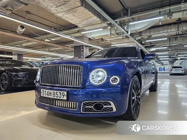 Bentley Mulshan 2019 Синий из Кореи