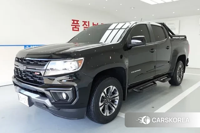 Chevrolet (GM Daewoo) Real New Colorado 2022 Черный из Кореи