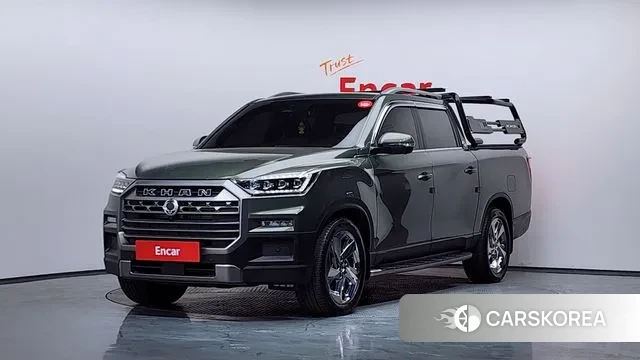 Ssangyong The New Rexton Sports Cannes 2023 Зеленый из Кореи