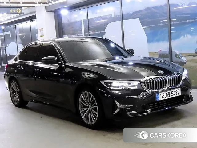 BMW 3 Series (G20) 2022 Черный из Кореи