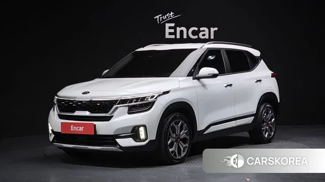 Kia Seltos 2021 Белый из Кореи