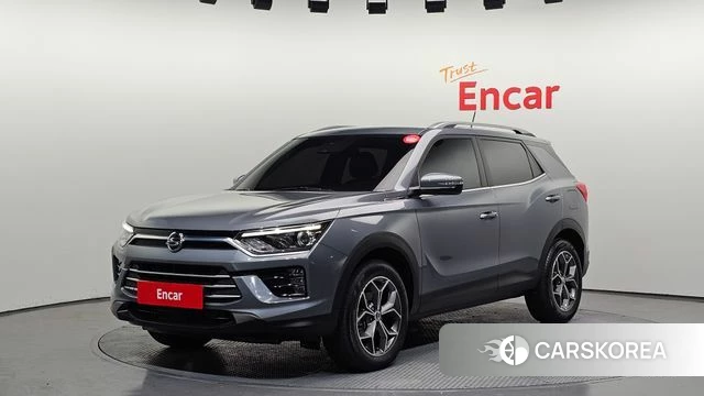 Ssangyong Beautiful Korando 2021 Серый из Кореи