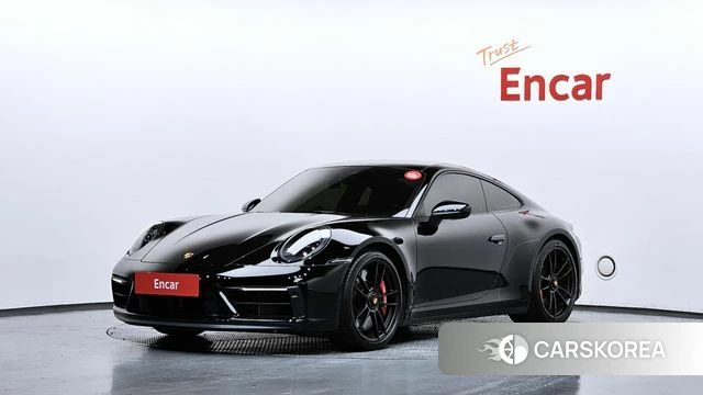 Porsche 911(992) 2023 Черный из Кореи