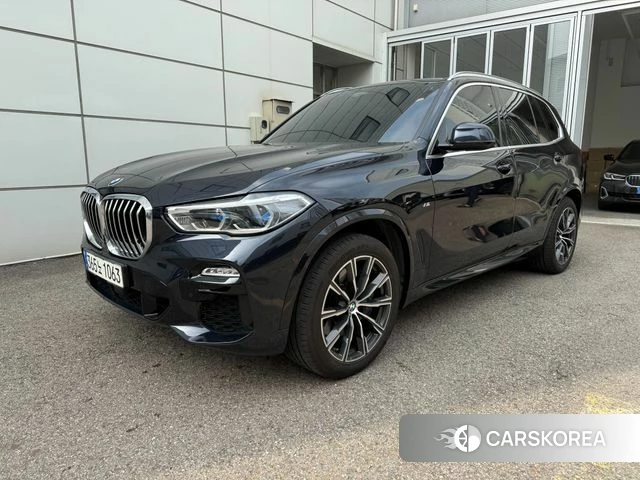 BMW X5 (G05) 2021 Черный из Кореи
