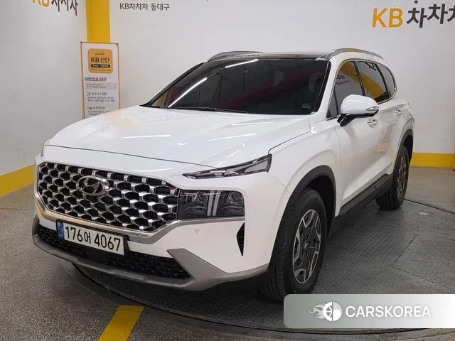 Hyundai The New Santa Fe 2021 Белый из Кореи