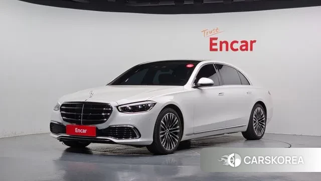 Mercedes-Benz S-Class W223 2023 Белый из Кореи