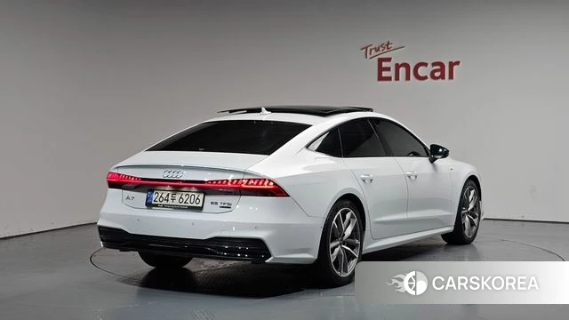 Audi A7 (4K) 2021 Белый из Кореи