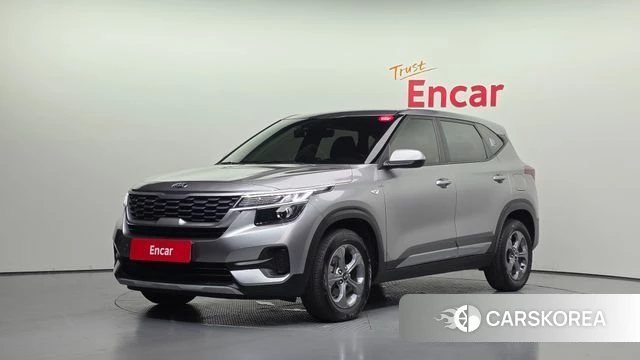 Kia Seltos 2021 Серебряный из Кореи