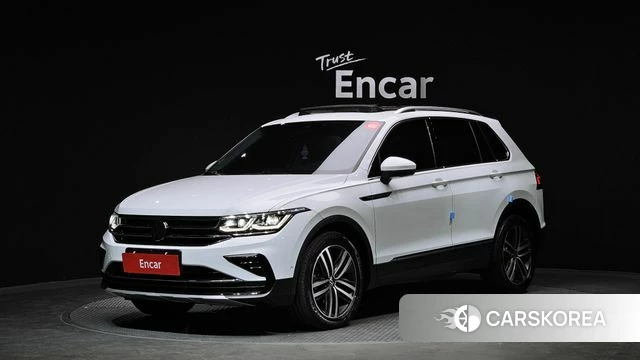 Volkswagen Tiguan second Generation 2023 Белый из Кореи