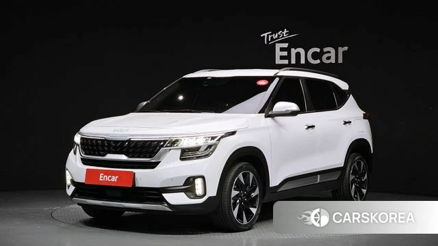 Kia Seltos 2021 Белый из Кореи