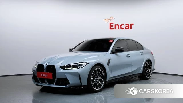 BMW M3 (G80) 2022 Светло-серебряный цвет из Кореи