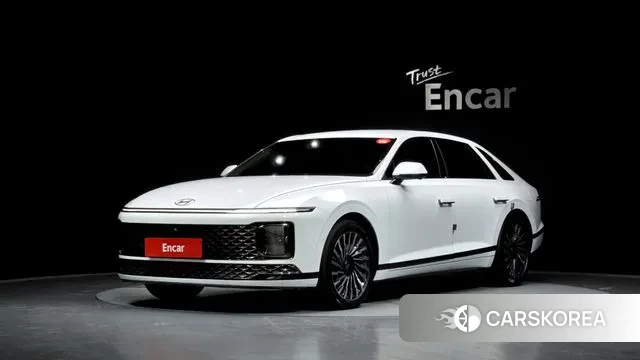 Hyundai Grandeur Hybrid (GN7) 2023 Белый из Кореи