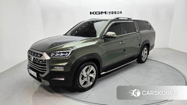 Ssangyong The New Rexton Sports Cannes 2024 Светло-зеленый из Кореи