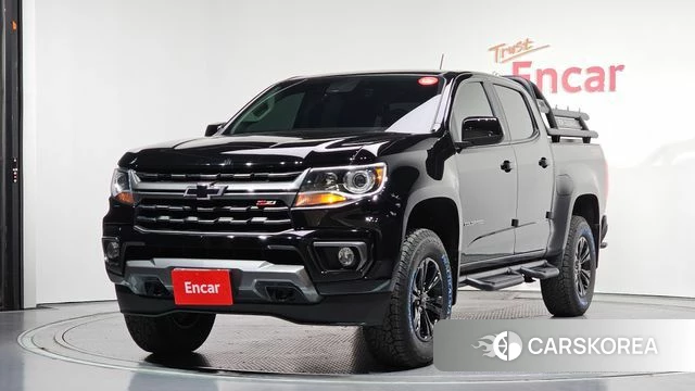 Chevrolet (GM Daewoo) Real New Colorado 2022 Черный из Кореи