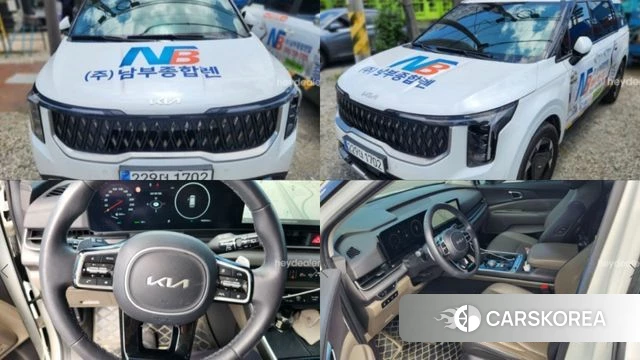 Kia The New Carnival 4th Generation 2024 Белый из Кореи