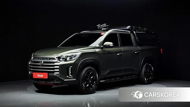 Ssangyong The New Rexton Sports Cannes 2021 Зеленый из Кореи