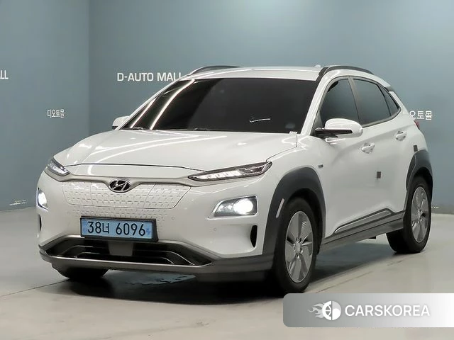 Hyundai Kona Electric 2020 Белый из Кореи