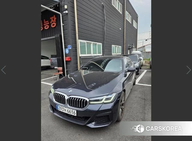 BMW 5 Series (G30) 2022 Черный из Кореи