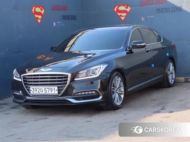 Genesis G80 2018 Черный из Кореи