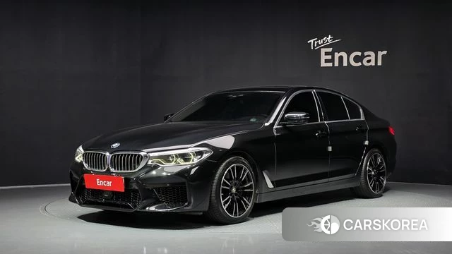 BMW 5 Series (G30) 2019 Черный из Кореи