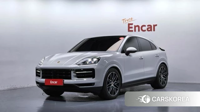 Porsche Cayenne (PO536) 2023 Серебристо-серый из Кореи