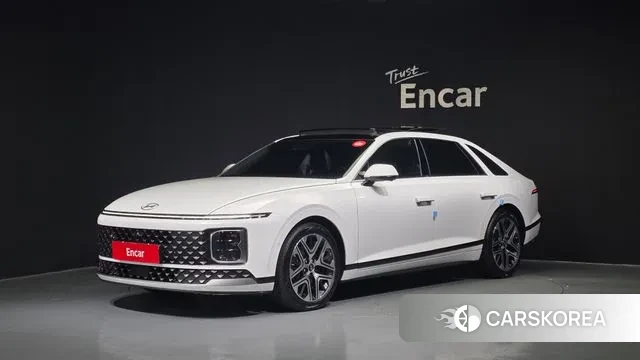 Hyundai Grandeur (GN7) 2023 Белый из Кореи