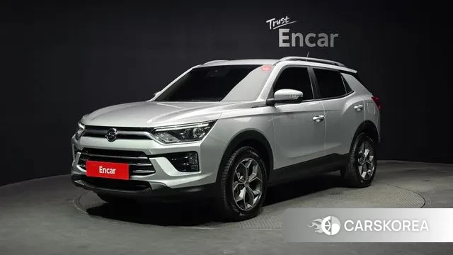 Ssangyong Beautiful Korando 2020 Серебристо-серый из Кореи