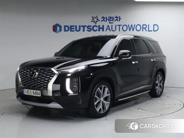 Hyundai Palisade 2021 Черный из Кореи