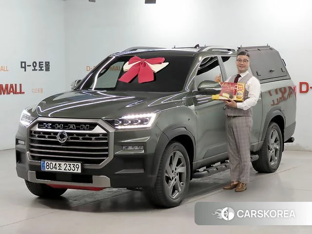Ssangyong The New Rexton Sports Cannes 2024 Темно-зеленый из Кореи