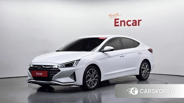 Hyundai The New Avante AD 2019 Белый из Кореи