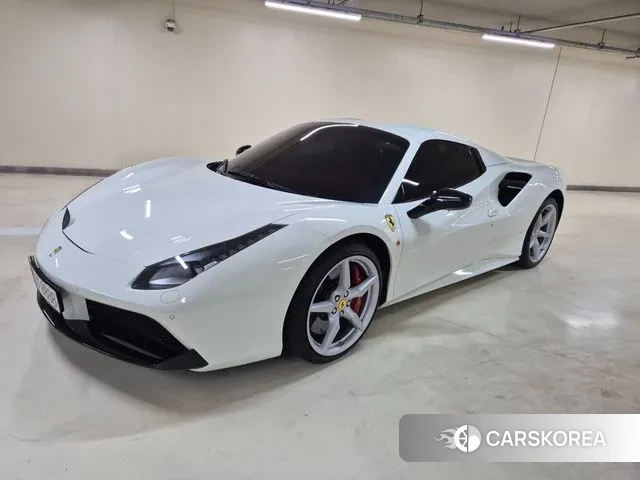 Ferrari 488 Spider 2018 Белый из Кореи