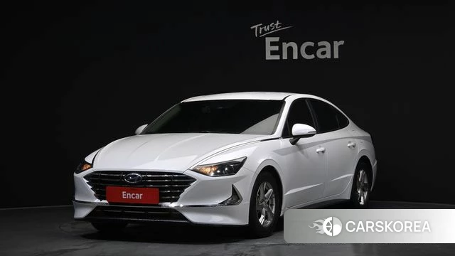 Hyundai Sonata (DN8) 2019 Белый из Кореи