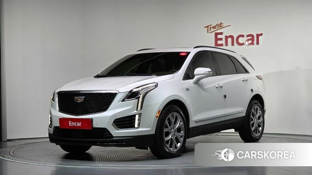 Cadillac XT5 2020 Белый из Кореи