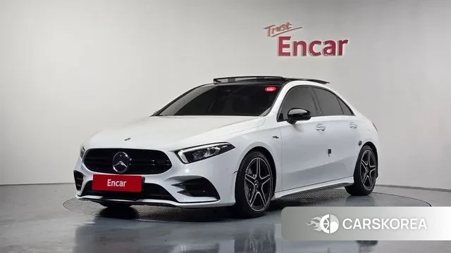 Mercedes-Benz A-Class W177 2023 Белый из Кореи