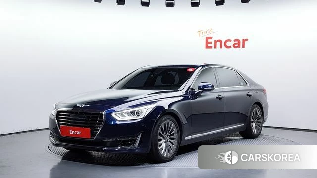 Genesis EQ900 2018 Синий из Кореи