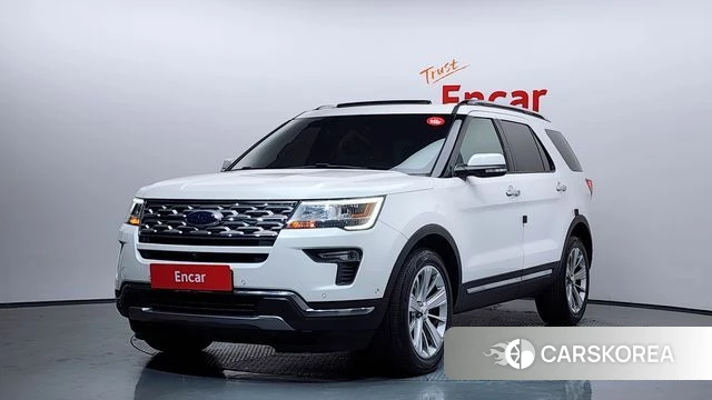 Ford Explorer 2019 Белый из Кореи