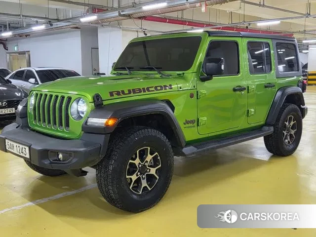 Jeep Wrangler (JL) 2019 Светло-зеленый из Кореи