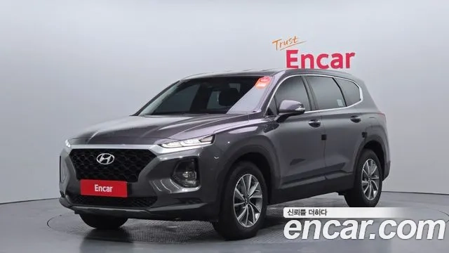 Hyundai Santa Fe TM 2019 Серый из Кореи