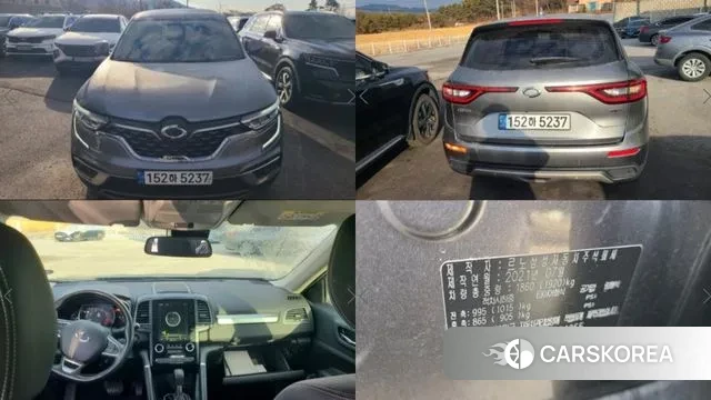 Renault Korea (Samsung) The New QM6 2021 Серый из Кореи