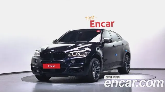 BMW X6 (G06) 2018 Черный из Кореи